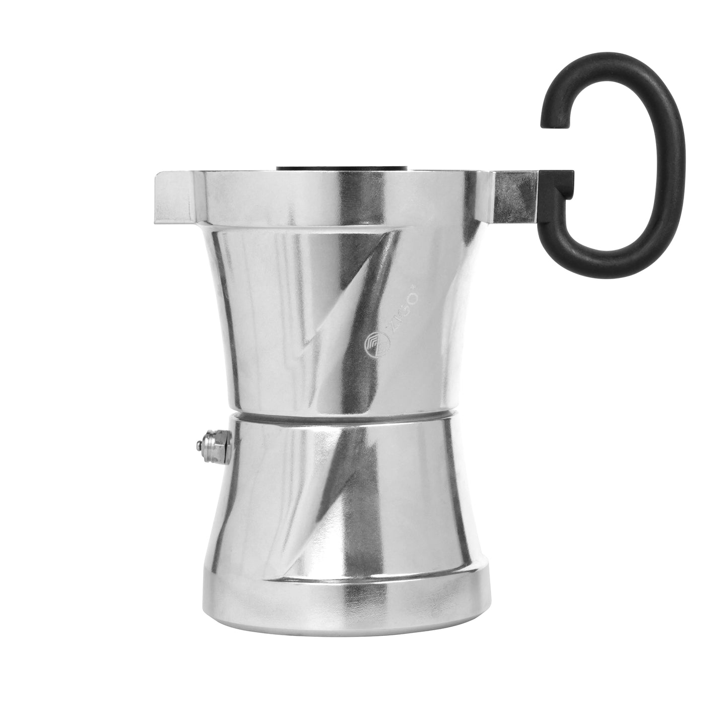 ZIGO Moka Pot Dual Valve Home Italian Espresso Machine Open Flame Coffee Pot Electric Ceramic Stove Set Z Kettle