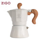 ZIGO Moka Pot Single Valve Three Cups Espresso Pot Home User Gift Coffee Appliance