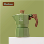 zigo moka pot user single valve cup dopamine coffee pot Italian  Espresso Extraction Coffee Equipment