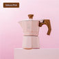 zigo moka pot user single valve cup dopamine coffee pot Italian  Espresso Extraction Coffee Equipment