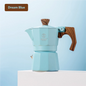 zigo moka pot user single valve cup dopamine coffee pot Italian  Espresso Extraction Coffee Equipment