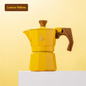 zigo moka pot user single valve cup dopamine coffee pot Italian  Espresso Extraction Coffee Equipment
