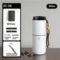 ZIGO Portable Coffee Machine Small Home Grinder Outdoor Electric Grinder Hand Drip Coffee Tumbler