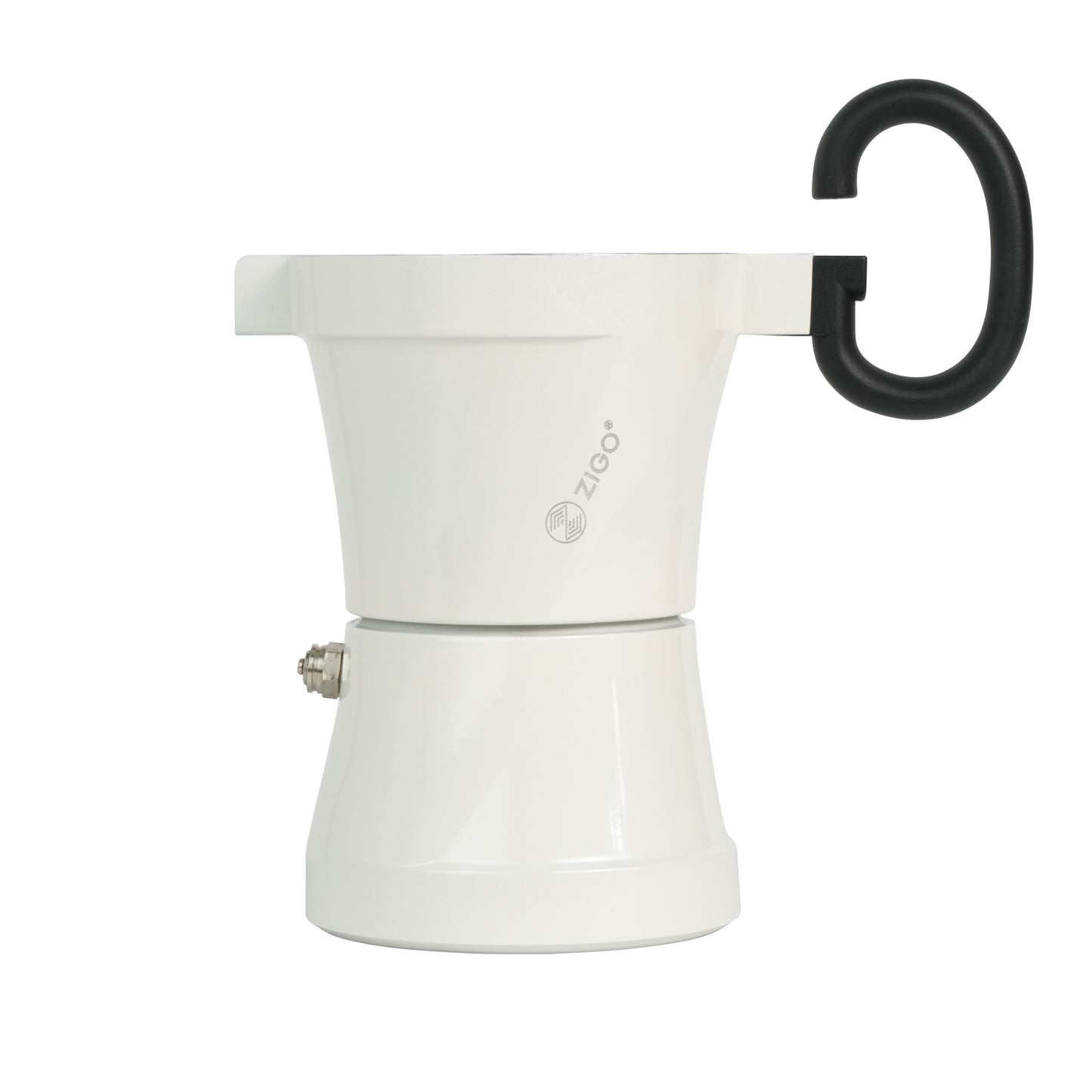 ZIGO Moka Pot Dual Valve Home Italian Espresso Machine Open Flame Coffee Pot Electric Ceramic Stove Set Z Kettle