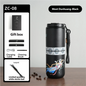 ZIGO Portable Coffee Machine Small Home Grinder Outdoor Electric Grinder Hand Drip Coffee Tumbler
