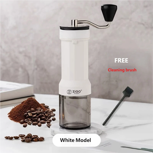 ZIGO Hand Grinder Coffee Grinder Manual Hand Grinder Coffee Grinder Portable 40 Levels Adjustable Thickness