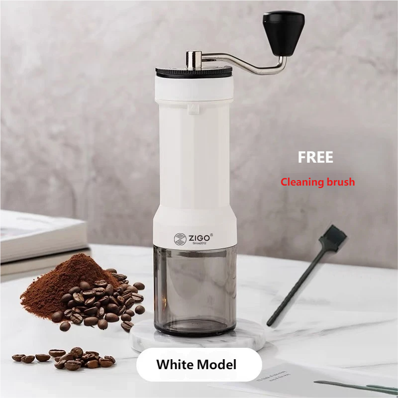 ZIGO Hand Grinder Coffee Grinder Manual Hand Grinder Coffee Grinder Portable 40 Levels Adjustable Thickness